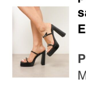 Black Platform Heels